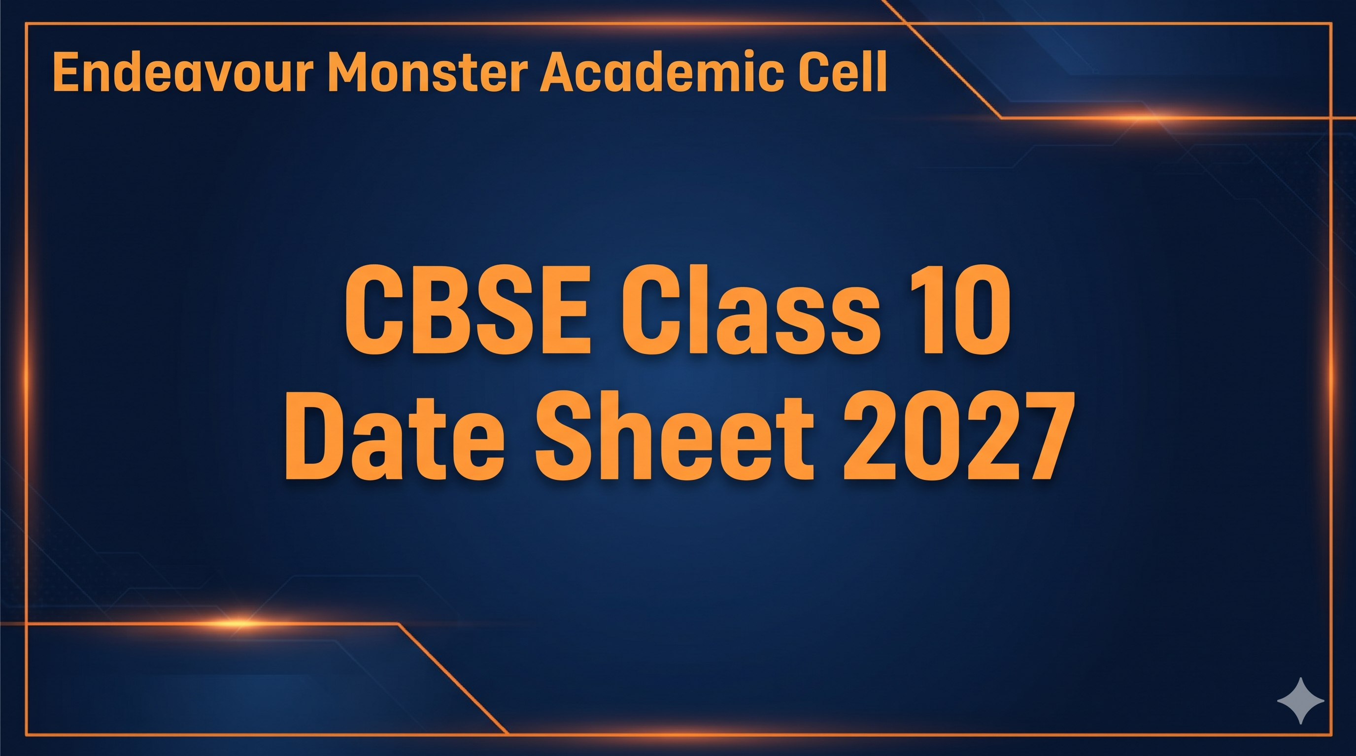 CBSE Class 10 Date Sheet 2027